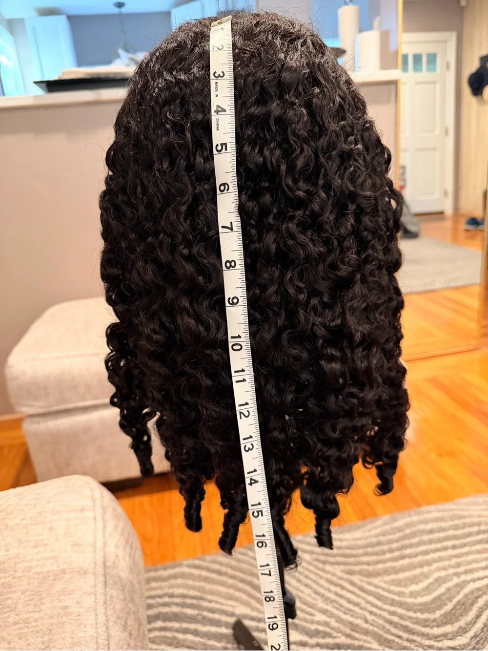 N/A frontal hair curly